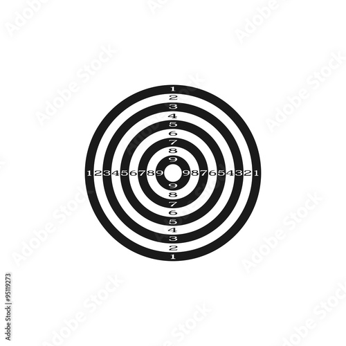 Vector target icon