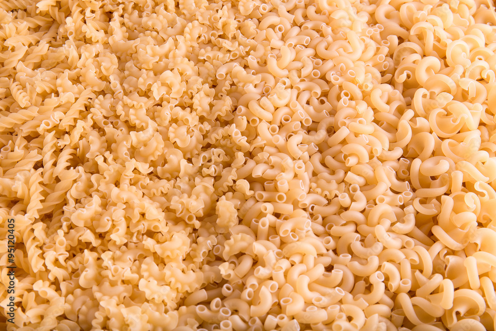texture of the pasta mix texture of the pasta mix