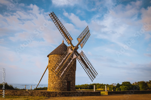 Dol de Bretagne windmill Brittany France