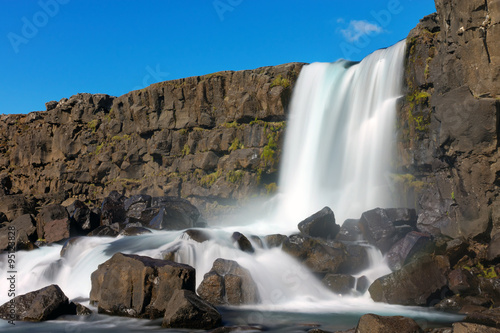 The Oxarafoss  one of Icelands beautiful waterfalls