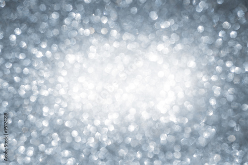 New Year shiny background. Abstract silver background with copy space