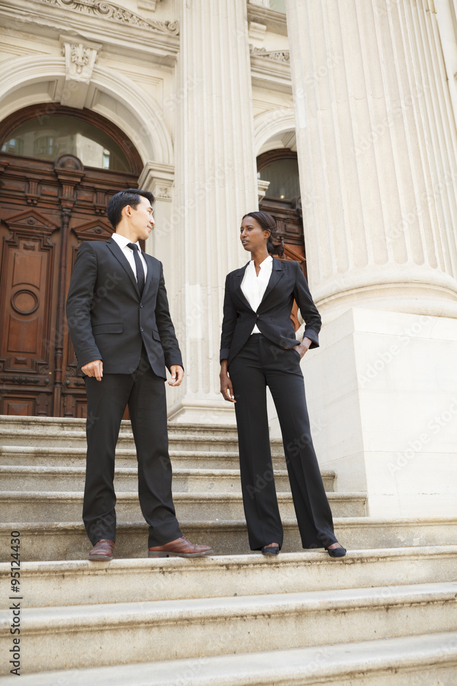 Legal or Political Professionals in Discussion Legal or Political Professionals in Discussion
