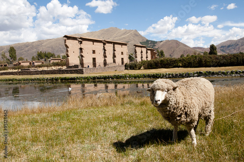 Temple of Wiracocha - Raqchi - Peru photo