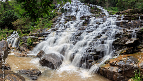 Fototapeta Naklejka Na Ścianę i Meble -  Mae Ya Waterfall, Doi Inthanon National Park, Chiang Mai, Thailand