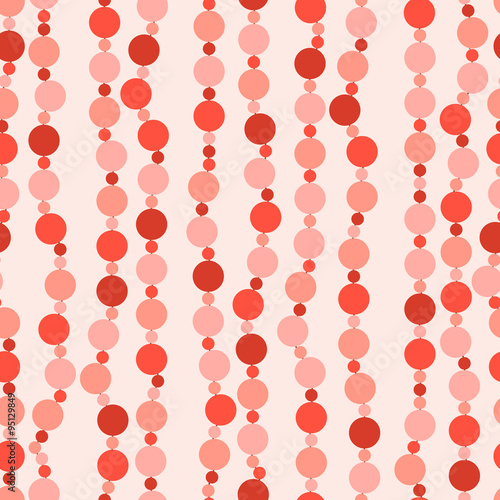 Background in Art Deco style with beads 2