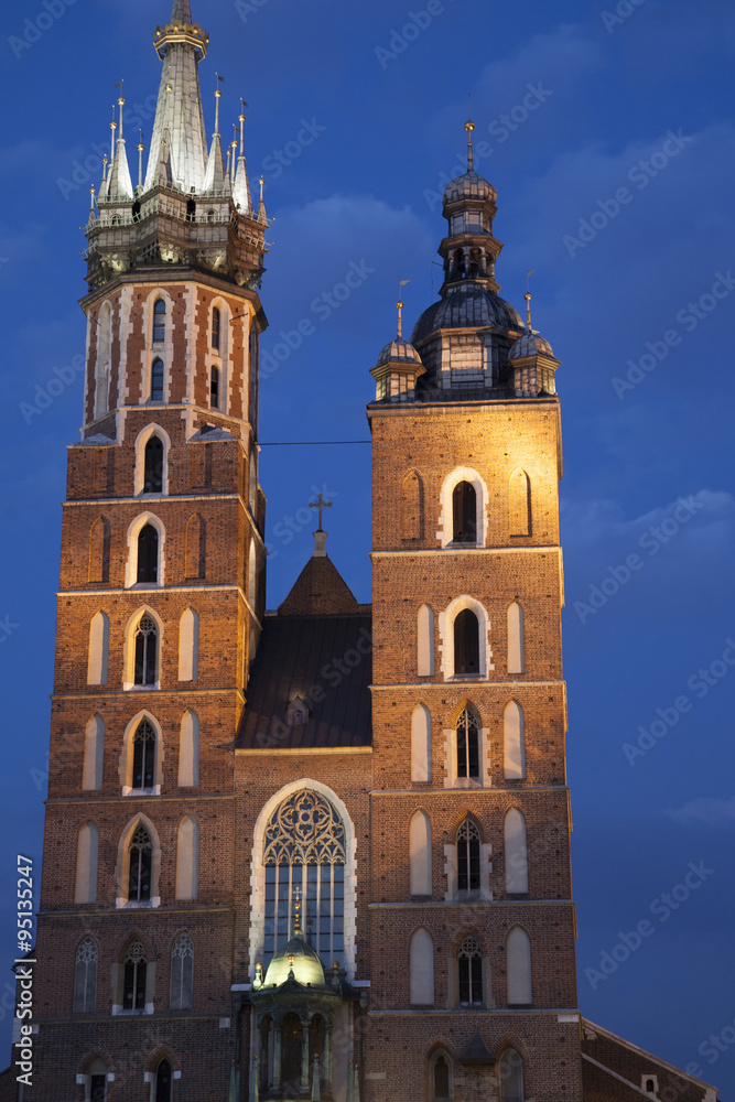 Mariacka Basilica Church, Krakow