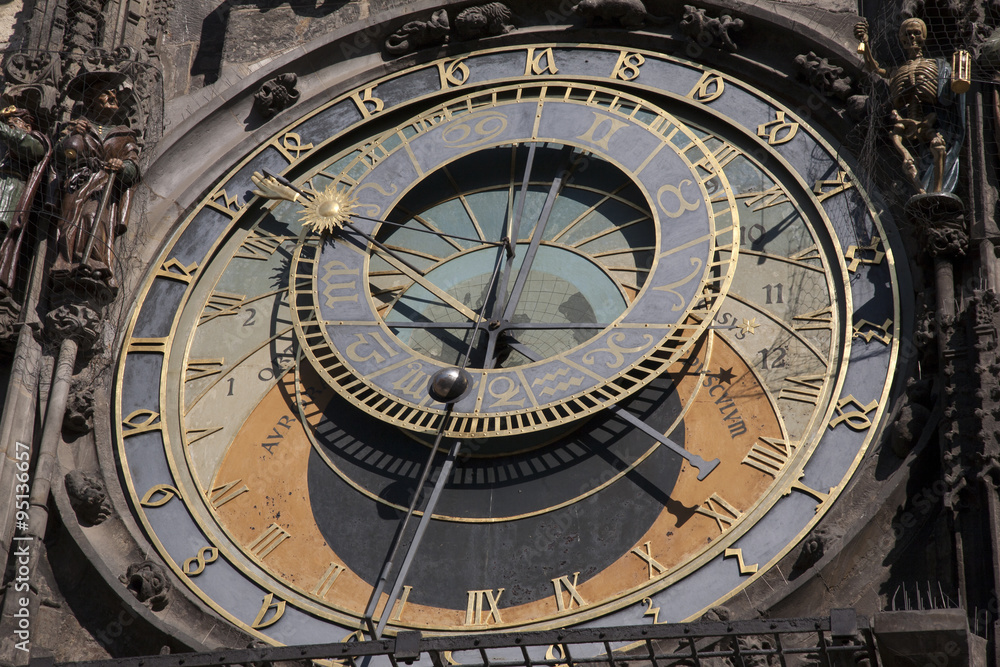 Astronomical Clock in Old Town Square; Prague