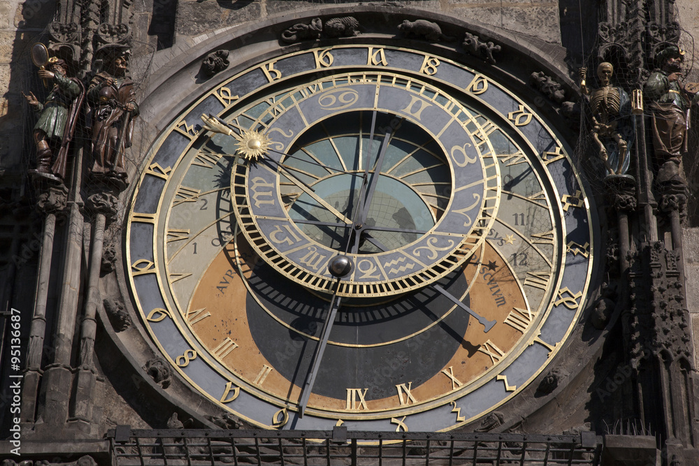 Astronomical Clock in Old Town Square; Prague Astronomical Clock in Old Town Square; Prague