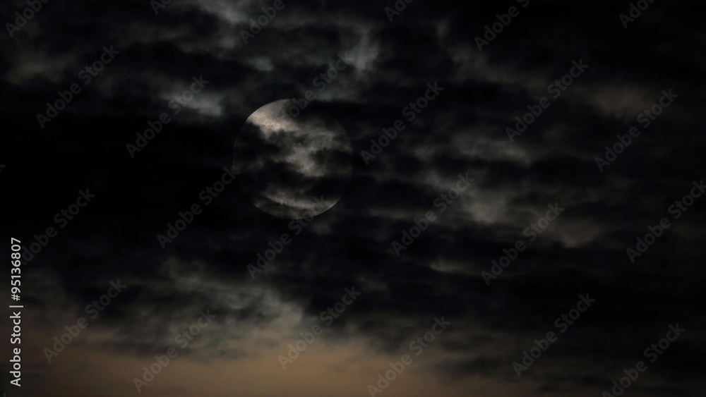 Moon Clouds Time Lapse Moon Clouds Time Lapse