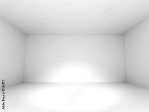 Fototapeta Naklejka Na Ścianę i Meble -  Empty White Room Design Background