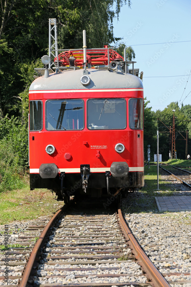 Obraz premium Historischer Turmtriebwagen