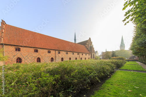 Traveling in the famous Helsingør Domkirke, Copenhagen