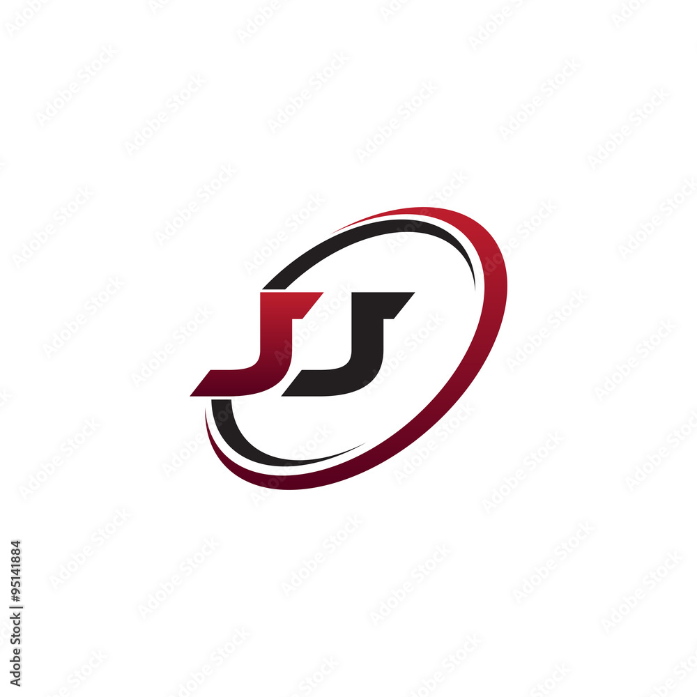 Modern Initial Logo Circle JJ Stock Vector | Adobe Stock