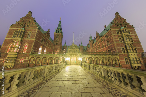 Photography Traveling in the famous Frederiksborg Castle, Copenhagen