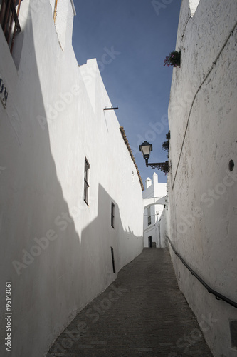 Andalucía. calles de Vejer de la Frontera. Cádiz