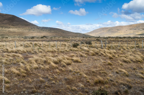 Countryside of Tierra del Fuego island  Chile