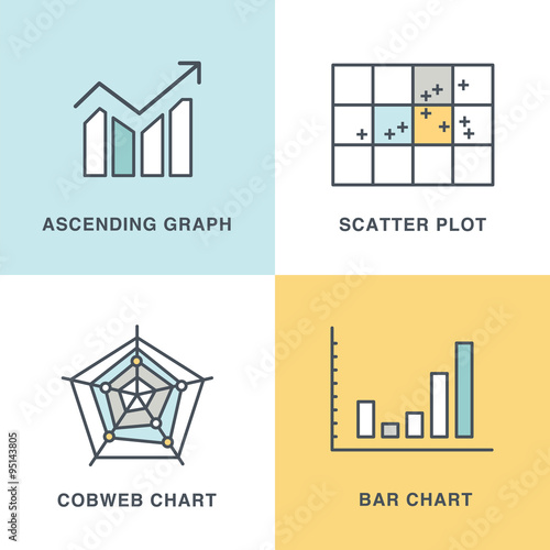 Graph icons -color