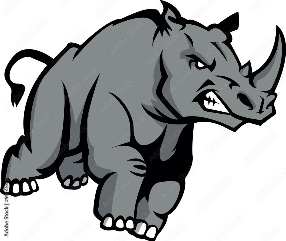 Rhino Illustration design