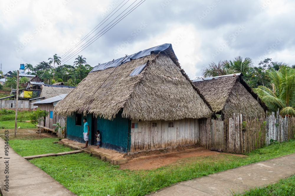 Pantoja village, Peru