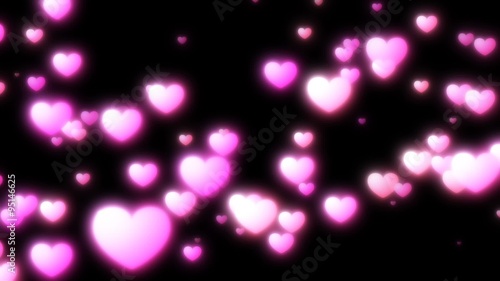 Wallpaper Mural ハート　ふわふわ　透過　hearts Torontodigital.ca