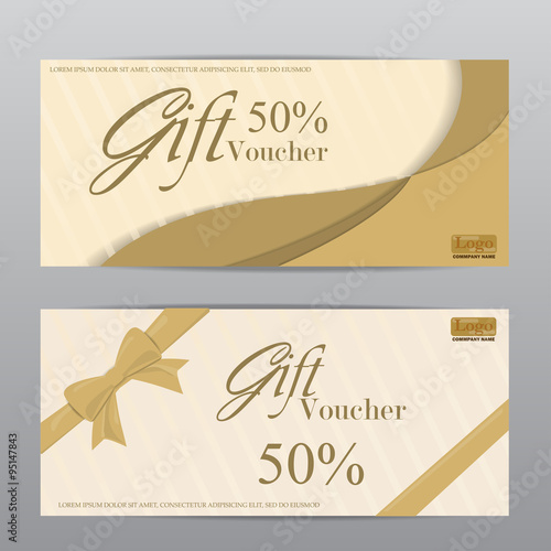 gold gift voucher