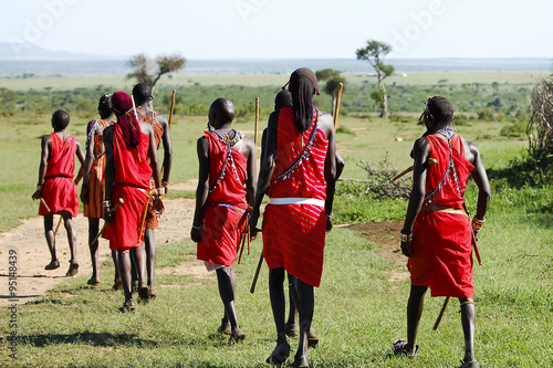 Foto Traditional Dance of Masais - Kenya