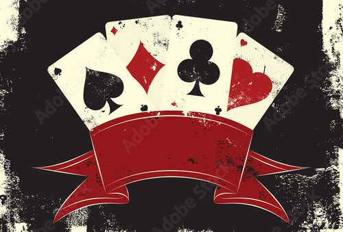 Playing cards insignia photo