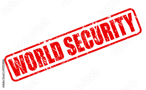 WORLD SECURITY red stamp text