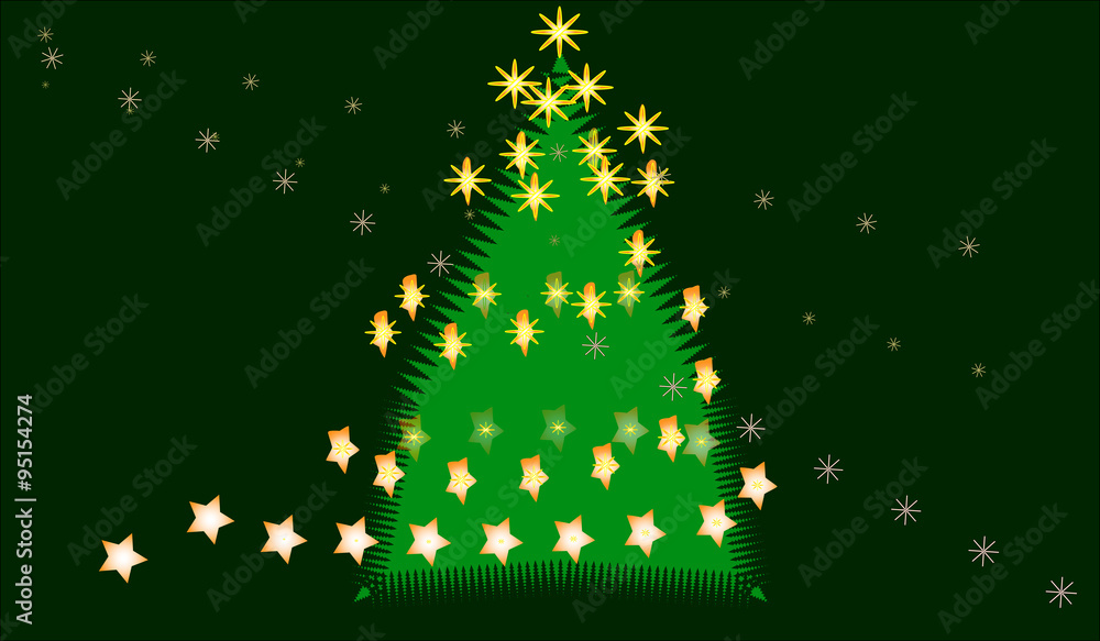 Christmas tree. Christmas tree.