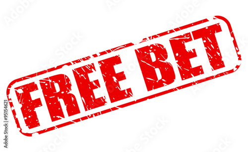 FREE BET red stamp text