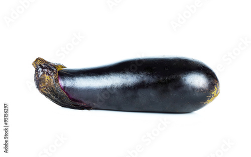 Wallpaper Mural Fresh eggplant isolated on white background Torontodigital.ca