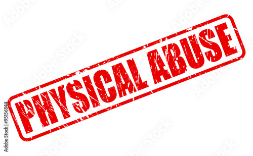 PHYSICAL ABUSE red stamp text