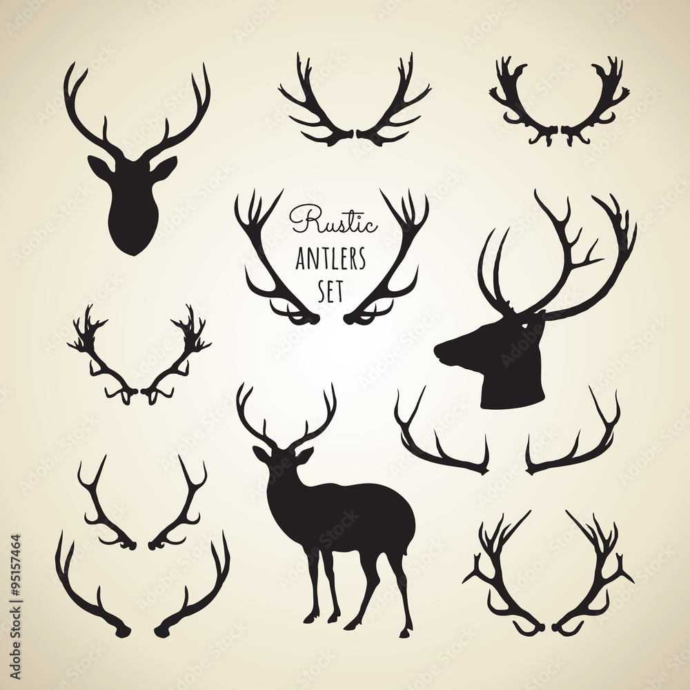 rustic antlers set
rustic antlers set