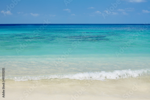 Beautiful tropical beach and sea