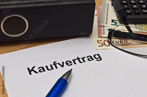 Kaufvertrag photo