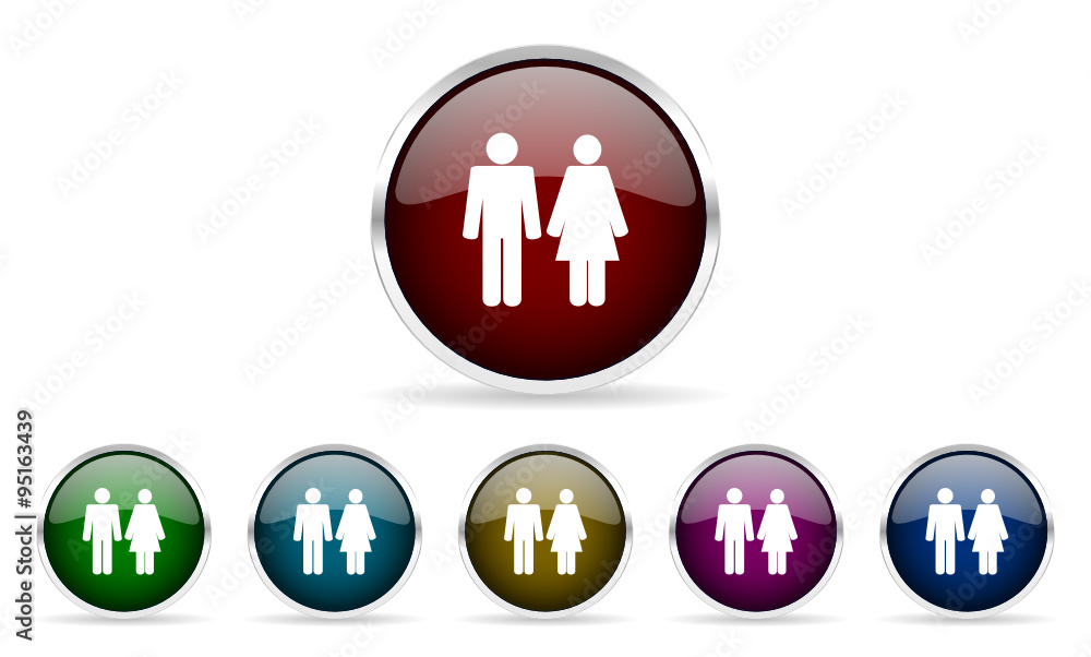 pair vector icon set pair vector icon set