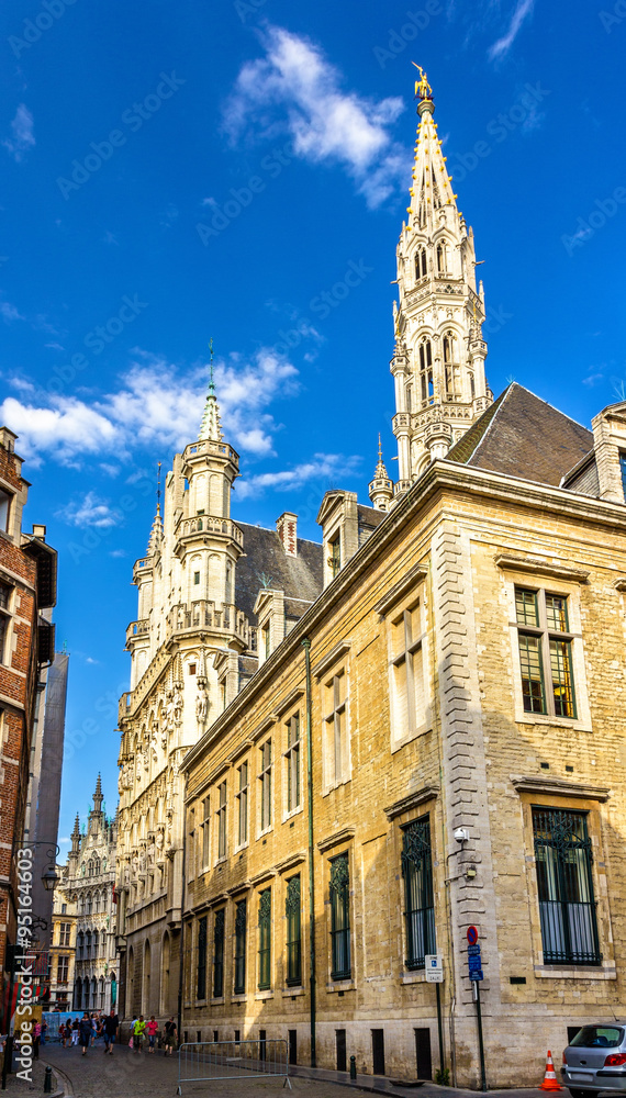 View of the Town Hall of Brussels - Belgium