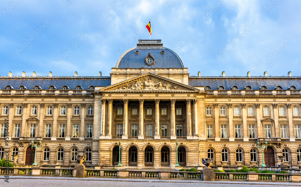 Fototapeta premium The Royal Palace of Brussels - Belgium