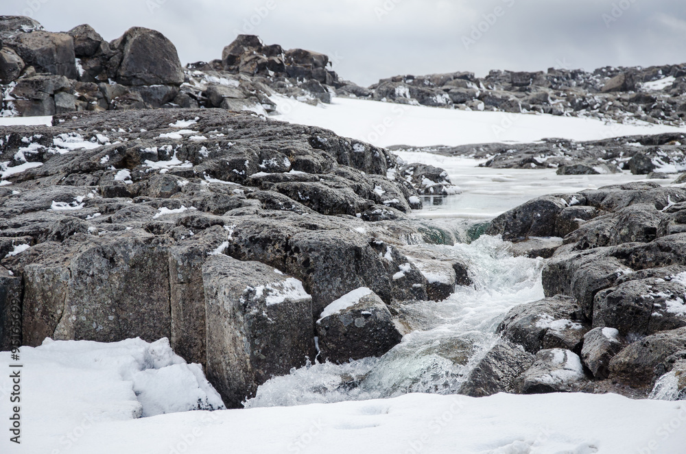 Wanderung zum Dettifoss und Selfoss in Island Wanderung zum Dettifoss und Selfoss in Island