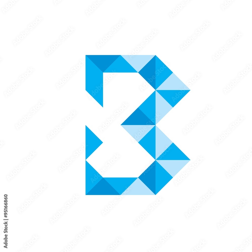 Logo Polygon Letter Logo Polygon Letter