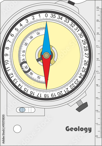 Geological compass.