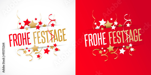 Frohe Festtage
