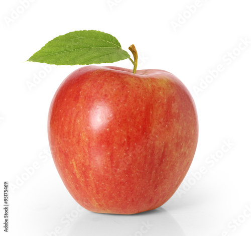  apple on white background