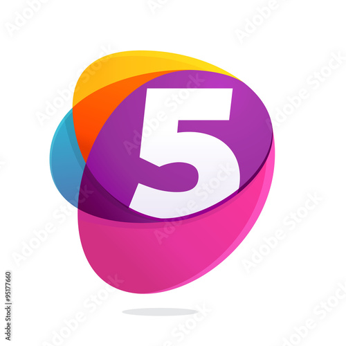 Number five with ellipses intersection.