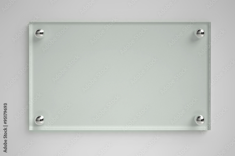Transparent glass board Transparent glass board