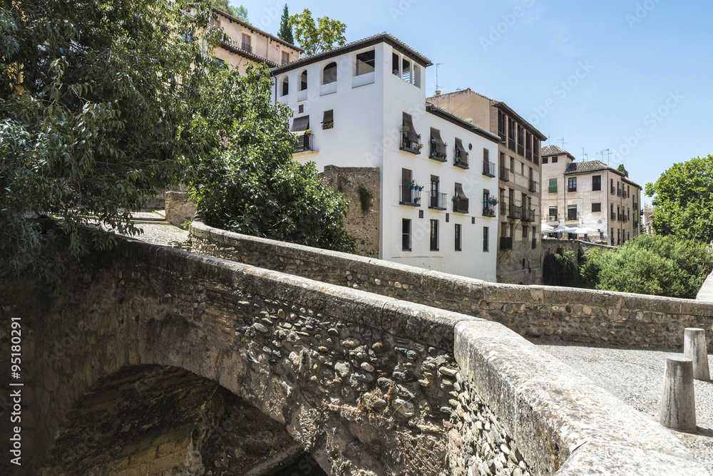 Old town of Granada, Spain