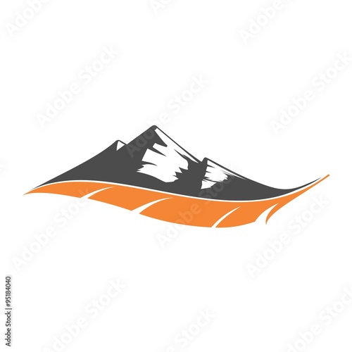 mountain logo template