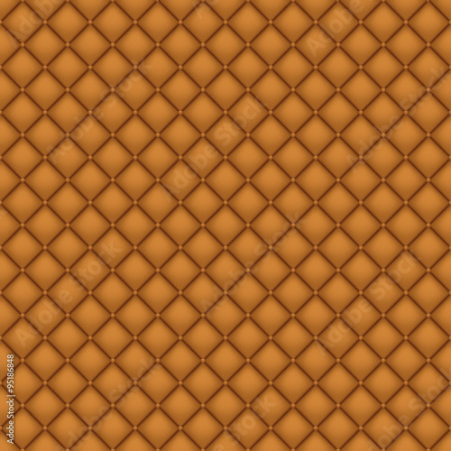 Seamless Brown Leather Upholstery