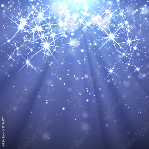 Magic Background with Bengal Lights