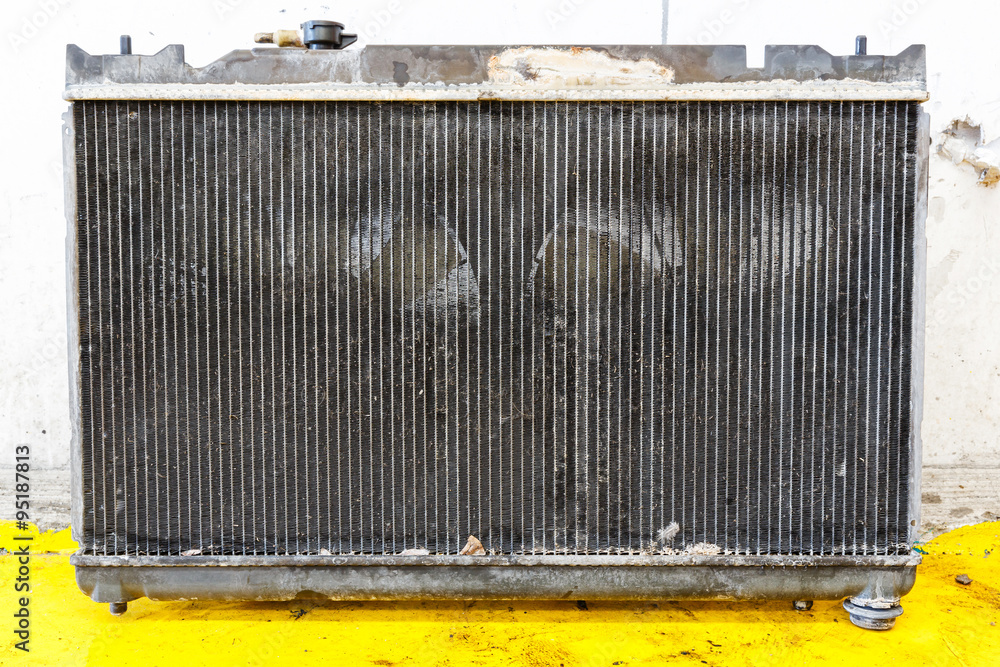 Leaky car radiator Leaky car radiator